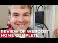 Review and Demo of weBoost Home Complete Cellphone Strength Booster