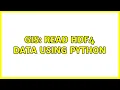 GIS Read F4 data using python 3 Solutions