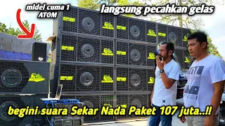 Download langsung pecahkan gelas, cek sound SEKAR NADA paket 107 juta dari BREWOG MP3