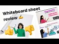 Whiteboard sheet for wall review white board sticker