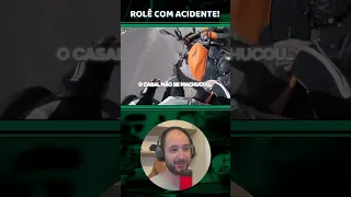 Motorcycle Crash on a Ride Lack of Focus