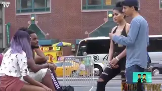 سؤال محرج في الشارع هل نتبادل حبيباتنا ليوم واحد 