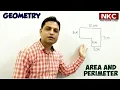 Area and Perimeter of Shapes Geometry Concept Clarification Easy way of Solution