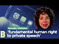 About the power of Big Tech and the importance of privacy | Meredith Whittaker | Buitenhof