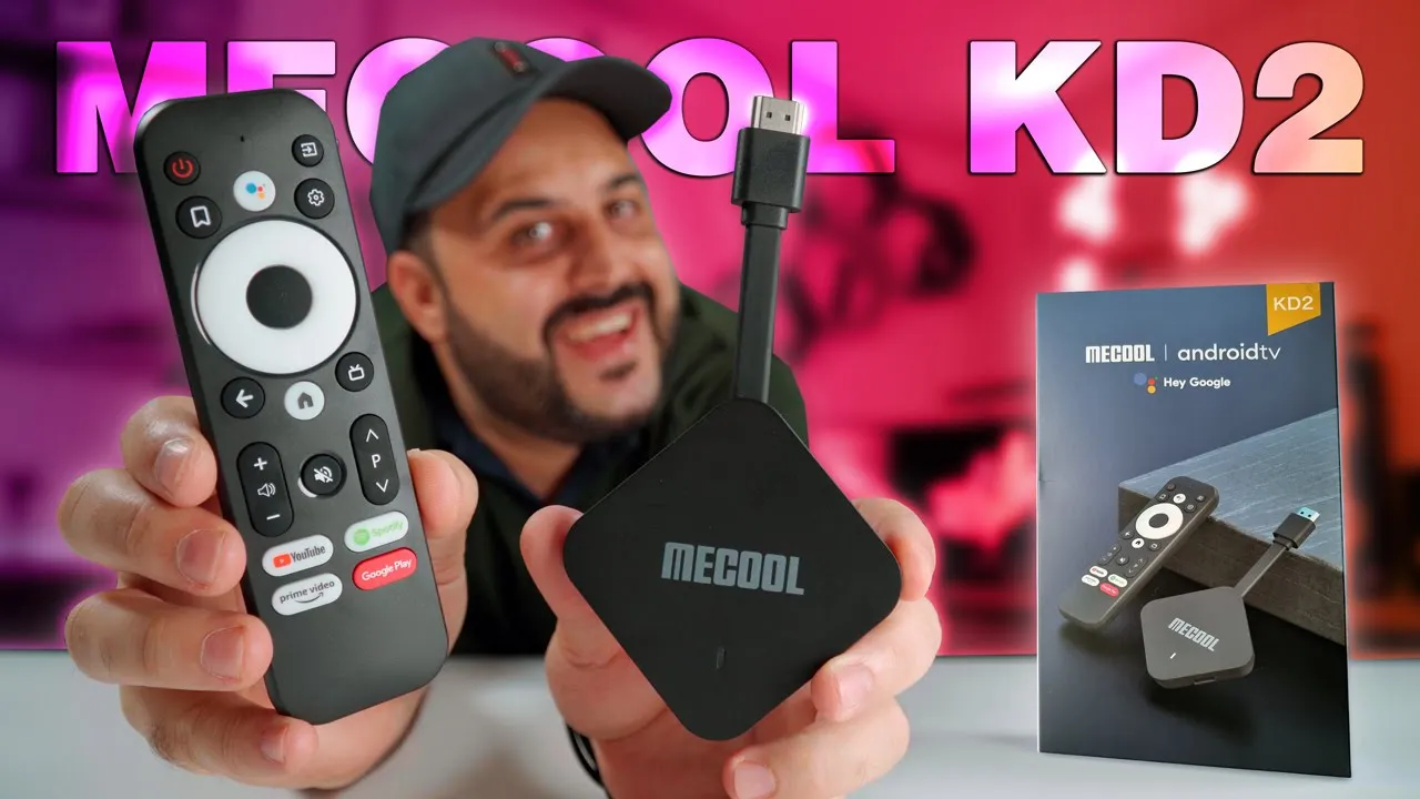 Novo Mecool KD2 TV Stick 4GB/32GB - Umboxing e Primeiras Impressões
