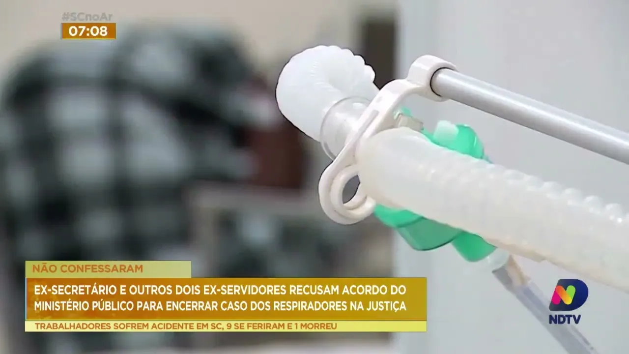 Ex-servidores recusam acordo do MP para encerrar caso dos respiradores