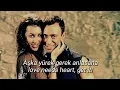Download Lagu [Eng Sub] Mustafa Sandal - Aşka yürek gerek • Turkish Song/ Lyrics - Sözleri
