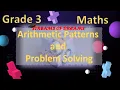 Grade 3 Math s Arithmetic Patterns and Problem Solving Learn with Fun with Streams of Dreams