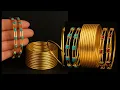 Download Lagu Beautiful Bangles | 2 DIY | Metal bangles 