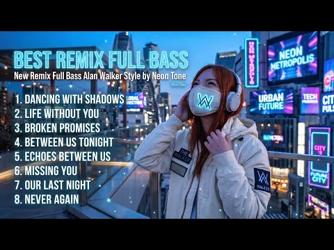 Alan Walker Style X Neon Tone | Dancing With Shadows | BEST CINEMATIC EDM REMIX & NIGHT DRIVE 🔥