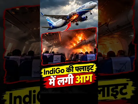 IndiGo : दिल्ली से चेन्नई जा रही इंडिगो की फ्लाइट में लगी आग #shorts