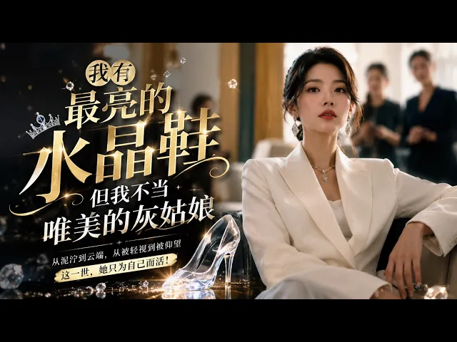 我有最亮的水晶鞋，但我不当唯美的灰姑娘