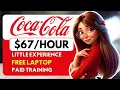 Coca-Cola Hiring Remote Jobs Little Experience Remote Work From Home Jobs 2026