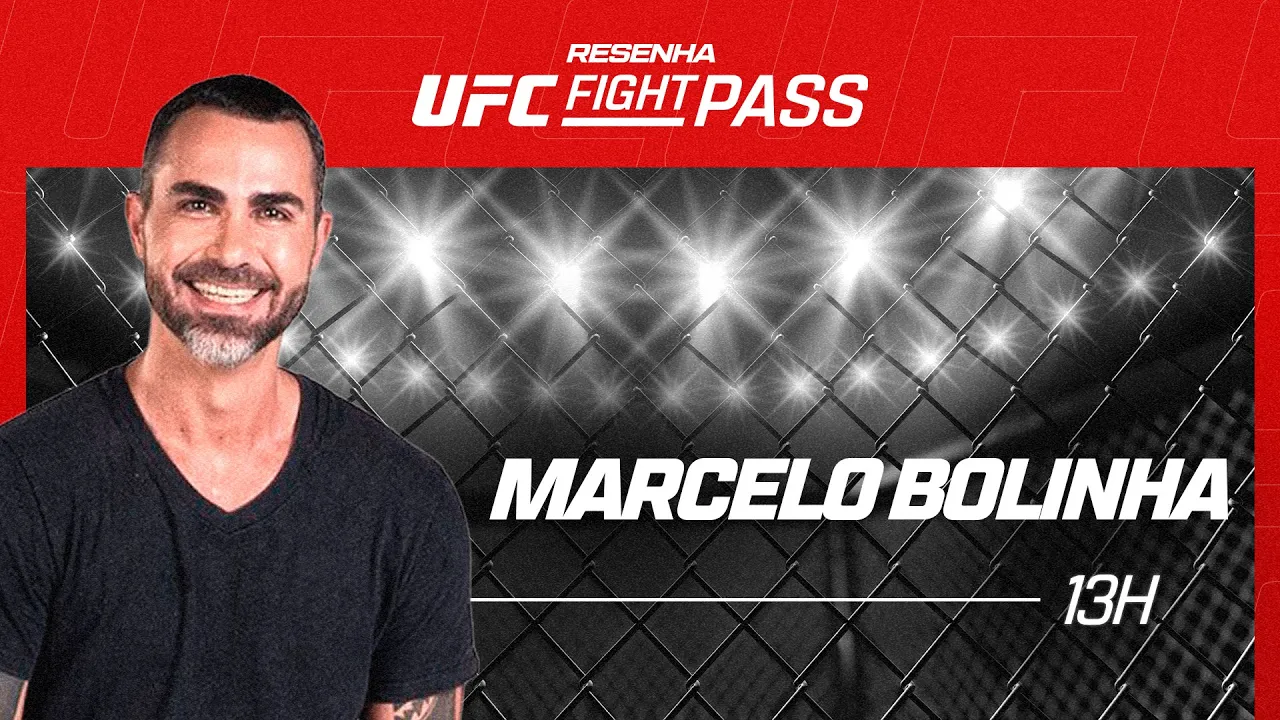 Resenha UFC: Acompanhe ao programa com a participação de Marcelo Bolinha