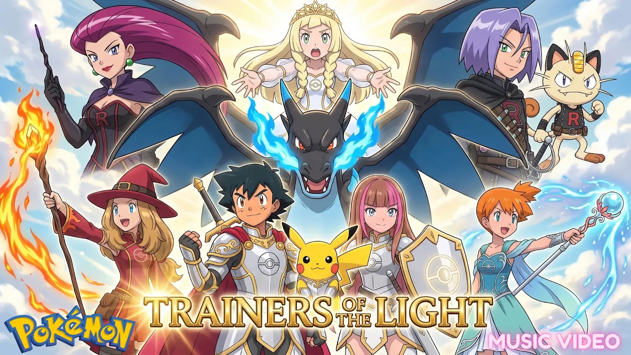 Trainers Of The Light | Pokémon Medieval Fantasy Fan Music Video | ELEXYA
