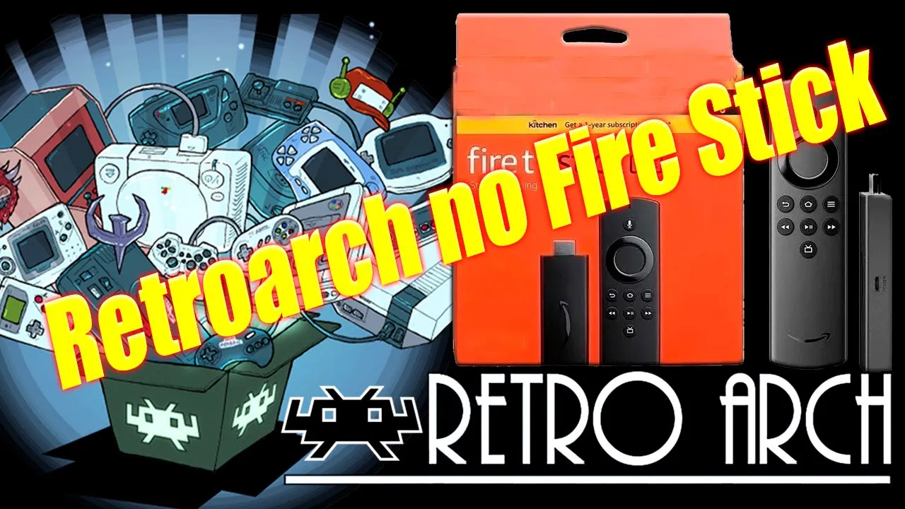 ✅????Passo a Passo COMO INSTALAR RETROARCH no FIRESTICK