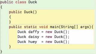 Java Objects 2 Creating three objects