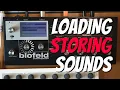 Waldorf Blofeld - Importing Presets Wavetables and Dumping Banks