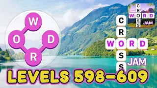 Crossword Jam Levels 598 - 609 Answers