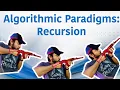 Recursion paradigms with real life examples Study Algorithms