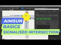 Aimsun Tutorial - How to create a signalised intersection