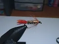 fly tying with hugh red tag variant