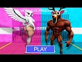 Download Lagu GIRL OWL VS BOY DEER? 99 NIGHTS IN THE FOREST MORPHS in Barry Prison Run!