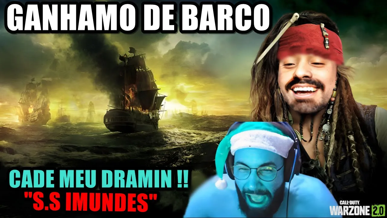 GANHARAM DE BARCO !!! SMZINHO ZANFAS "SS IMUNDES"