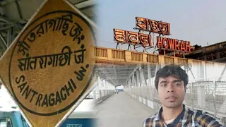 howrah to santragachi station 