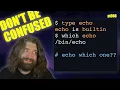 Unix Shell Builtins vs External Commands - You Suck at Programming