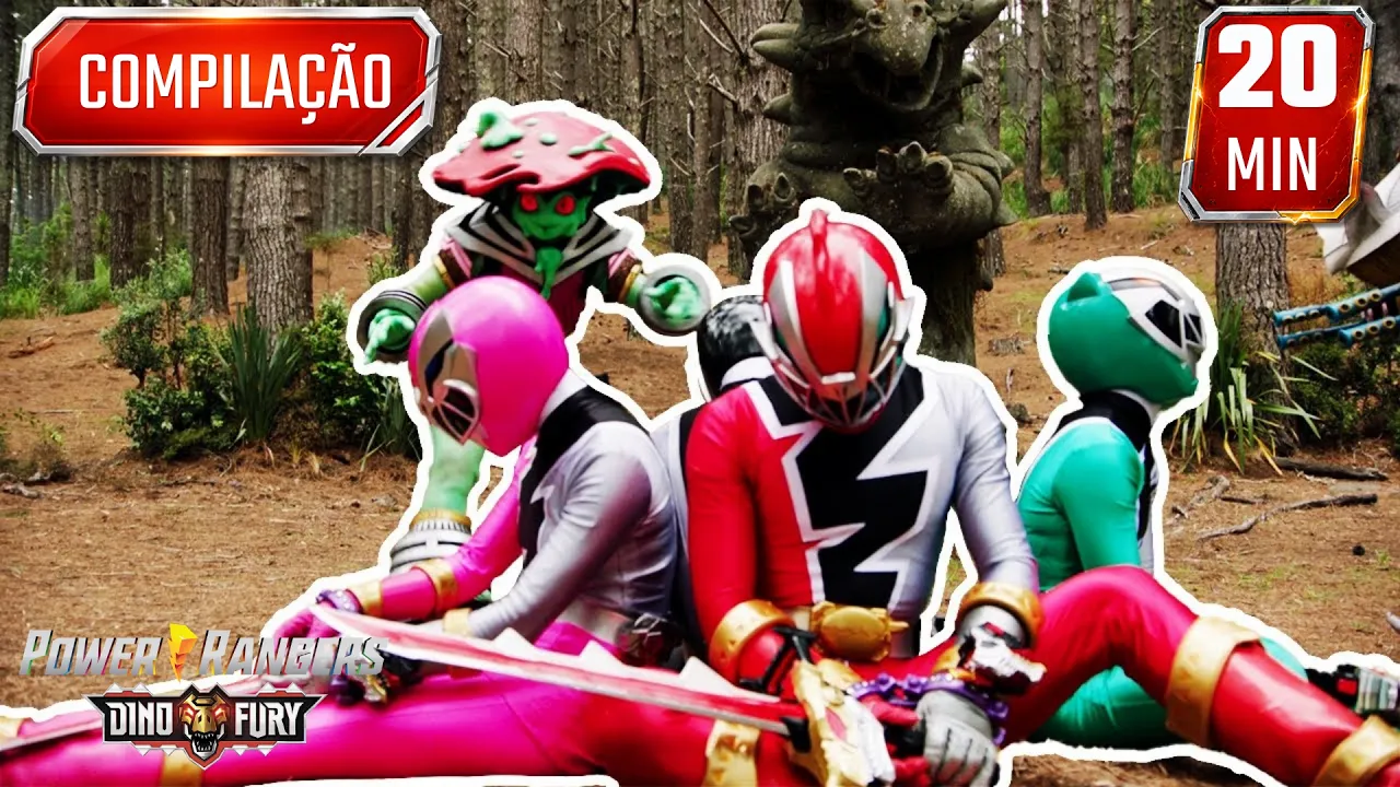 Rangers Capturados ???? Dino Fury ⚡ Power Rangers para Crianças