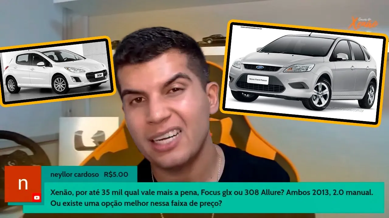 Ford Focus GLX ou Peugeot 308 Allure. Qual é melhor?