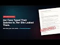 Her Fans Typed Their Salaries In Her Site Leaked Them Dramatization