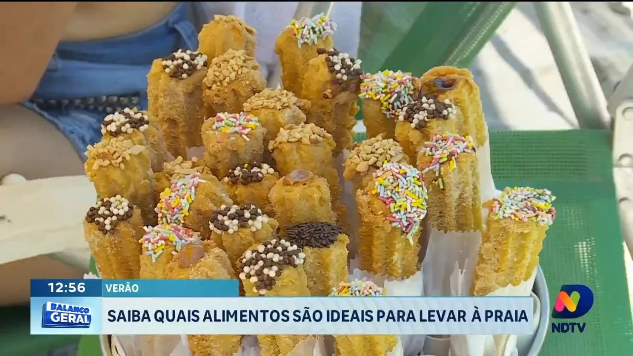 Saiba quais alimentos são ideais para levar a praia