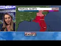 1 PM TROPICAL UPDATE Meteorologist Jennifer Lambers has the new NHC advisory