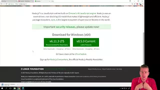 Ionic Mobile Apps S1P6 Install Node JS and NPM Windows