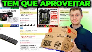 SSDS E RAM! PROMOÇÃO DE HARDWARE NO ALIEXPRESS! 02.09 (MELHORES PEÇAS)