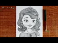 Download Lagu How to Draw Princess Sofia | Sofia the First Step by Step Easy Tutorial