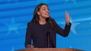 AOC DNC speech: Rep. Alexandria Ocasio-Cortez speaks on first night of convention