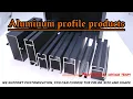 factory price aluminum profile custom aluminum extrusion for door and windows