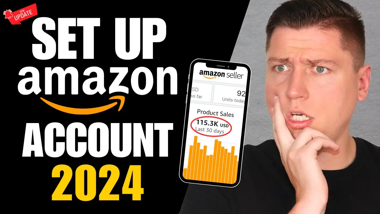How To Set Up Your Amazon Seller Central 2024 [Amazon FBA Complete Seller Registration]