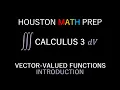 Vector-Valued Functions Introduction