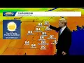 Hot weather sticks around Monday