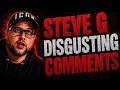 OMG Steve Goncalves DISGUSTING AND UNFORGIVABLE