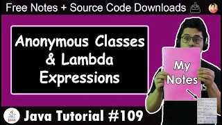 Java Anonymous Classes Lambda Expressions