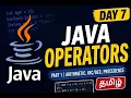 Arithmetic Operators Operator Precedence in Java Java Tutorial for Beginners - DAY 7