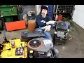 Cub Cadet Zero Engine Swap Kohler To Briggs - with Taryl