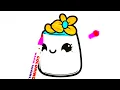 Cute Squishmallow Coloring Pages for Kids Squishmallow Colouring Page