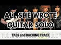 Download Lagu Firehouse ALL SHE WROTE Guitar Solo with Tabs and Backing Tracks by Alvin De Leon
