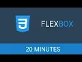 Learn Flexbox In 20 Minutes Learn HTML CSS Flexbox Tutorial